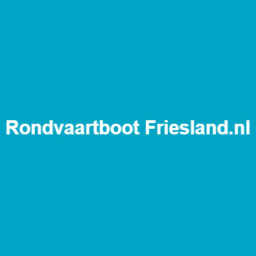 Rondvaartboot Friesland